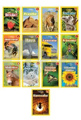 National Geographic Kids Okuma Serisi Seviye 1 Seti 13 Kitap