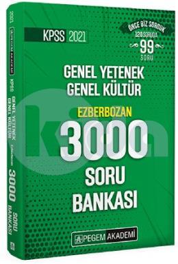 Pegem 2021 KPSS Ezberbozan 3000 Soru Bankası (İADESİZ)