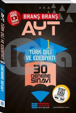 Evrensel AYT Türk Dili ve Edebiyatı 30 Deneme