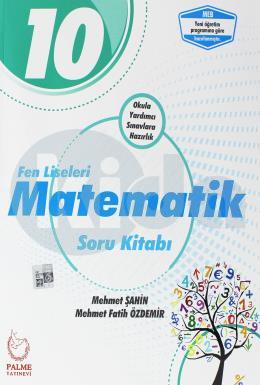 Palme 10.Sınıf Fen Liseleri Matematik Soru Kitabı