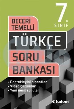 Tudem 7 Sınıf Türkçe Beceri Temelli Soru Bankası