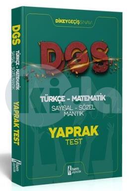 İsem 2021 DGS Türkçe - Matematik Sayısal - Sözel Mantık Çek Kopar Yaprak Test (İADESİZ)