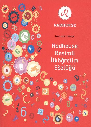 Redhouse RS 014 Resimli İlköğretim Sözlüğü İngilizce-Türkçe Kırmızı