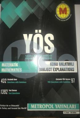 Metropol YÖS Matematik Tüm Konular (İADESİZ)