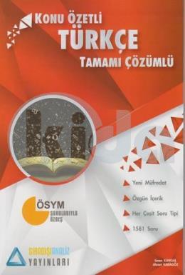 Sıradışıanaliz TYT Türkçe Konu Özetli Tamamı Çözümlü Soru Bankası