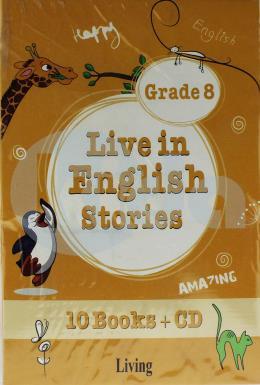 Live in English Stories Grade 8  (10 Kitap)