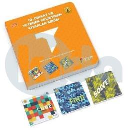 IQ Dikkat ve Yetenek Geliştiren Kitaplar Serisi Level 2-Cube Find Solve