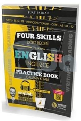 Four Skills English Practice Book Dört Beceri İngilizce Çalışma Kitabı