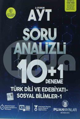 Puan AYT Türk Dili ve Edebiyatı - Sosyal Bilimler 10+1 Deneme Soru Analizi