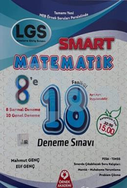 Örnek Akademi 8.Sınıf LGS Smart Matematik 18 Deneme Sınavı