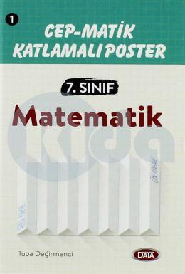 Data 7.Sınıf Matematik Cep Matik Katlamalı Poster
