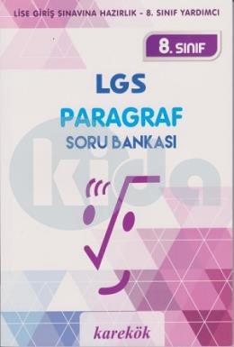 Karekök 8. Sınıf LGS Paragraf Soru Bankası