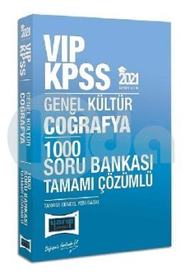 Yargı 2021 KPSS VIP Coğrafya 1000 Soru Bankası Çözümlü (İADESIZ)