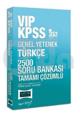 Yargı 2021 KPSS VIP Türkçe 2500 Soru Bankası Çözümlü (İADESİZ)