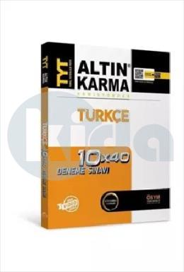 Altın Karma 2022 TYT Türkçe 10 x 40 Branş Deneme
