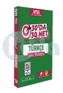 Tasarı KPSS Türkçe 30 da 30 Net Soru Bankası