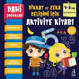 Dahi Çocuklar Aktivite Kitabı 4-5 Yaş – Matematik