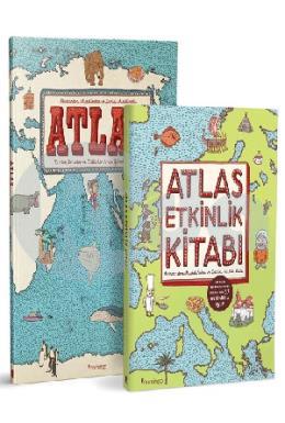 Atlas Set - Kıtalar - Denizler - Kültürler Arası Yolculuk Rehberi - 2 Kitap Takım