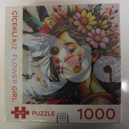 Ca Games Çiçekli Kız 1000 Puzzle Parça