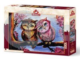 Art Puzzle Aşık Baykuşlar 1000 Parça Puzzle