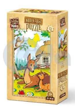 Art Kids Anne Geyik 25 Parça Ahşap Puzzle