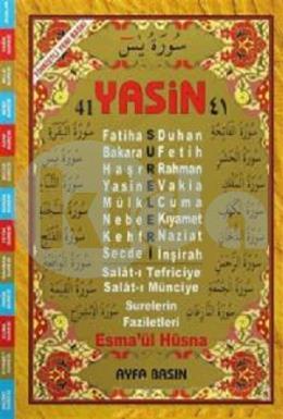 41 Yasin Fihristli Rahle Boy ( 012 )