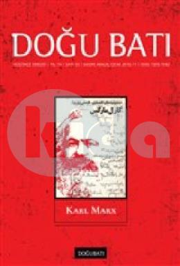 Doğu Batı Düşünce Dergisi Sayı 55 Karl Marx