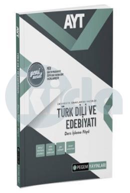 Pegem AYT Türk Dili Ve Edebiyatı Ders İşleme Föyü