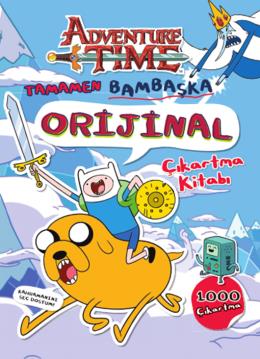 Adventure Time - Tamamen Bambaşka Orijinal Çıkartma Kitabı