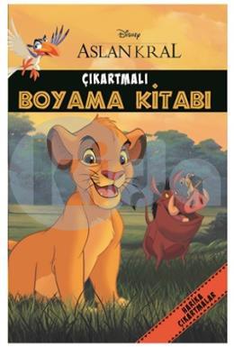 Disney Aslan Kral Çıkartmalı Boyama Kitabı