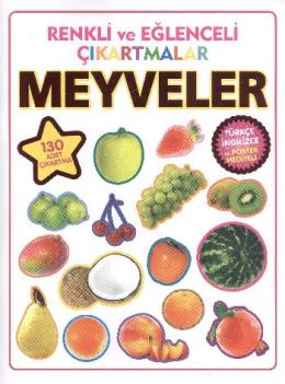 Renkli ve Eğlenceli Çıkartmalar - Meyveler