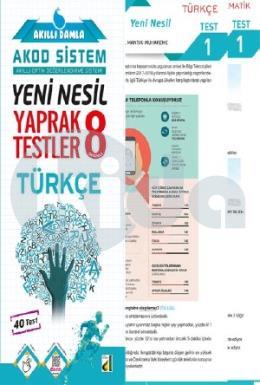 Akıllı Damla 8. Sınıf Türkçe Yeni Nesil Yaprak Testler