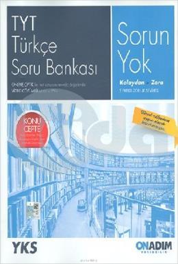 On Adım TYT Türkçe Sorun Yok Soru Bankası