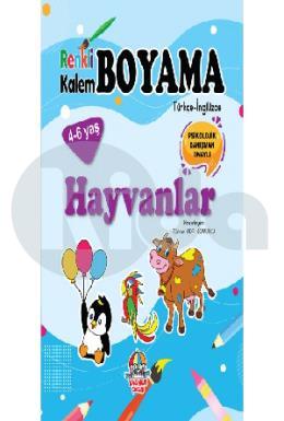 Renkli Kalem Boyama (Hayvanlar)