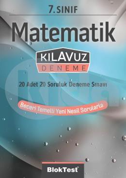 Bloktest 7. Sınıf Matematik Kılavuz Deneme