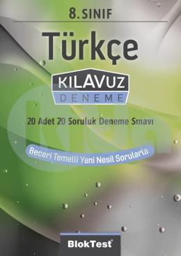 Bloktest 8. sınıf Türkçe Kılavuz Deneme