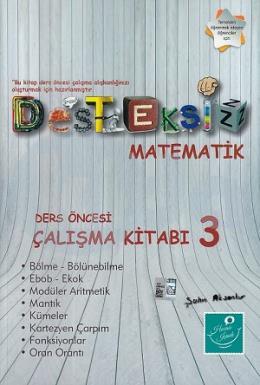 Kartezyen Desteksiz Matematik Ders Öncesi Çalışma Kitabı 3