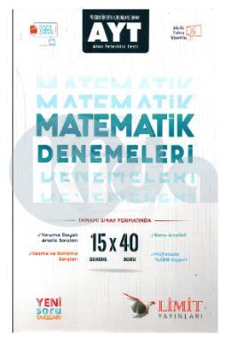 Limit AYT 15li Matematik Denemeleri