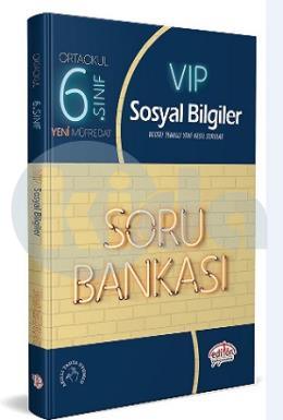 Editör 6.Sınıf VIP Sosyal Bilgiler Soru Bankası