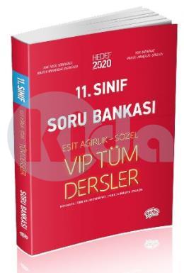 Editör 11. Sınıf VIP Tüm Dersler (Eşit Ağırlık-Sözel) Soru Bankası