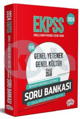 Editör 2024 EKPSS Tek Kitap Soru Bankası (Karekod Çözümlü)