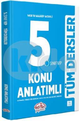 5. Sınıf VIP Tüm Dersler Konu Anlatımlı