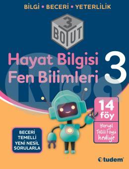 Tudem 3. Sınıf Hayat Bilgisi + Fen Bilimleri 3 Boyut