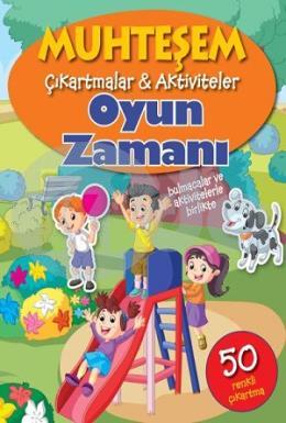 Muhteşem Çıkartmalar Aktiviteler Oyun Zamanı