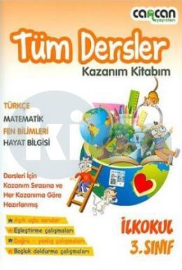 Can Can 3. Sınıf Tüm Dersler Kazanım Kitabım