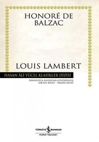 Hasan Ali Yücel Klasikleri - Louis Lambert