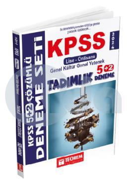 KPSS GKGY Çözümlü 5 + 2 Deneme Lise Önlisans Adayları İçin