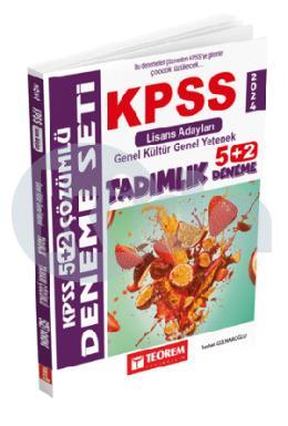 KPSS GKGY Çözümlü 5 + 2 Deneme Lisans Adayları İçin