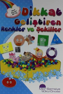 Mor Şemsiye Dikkat Geliştiren Renkler ve Şekiller