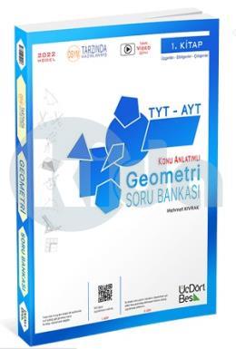 ÜçDörtBeş TYT AYT Geometri Soru Bankası (1. Kitap)